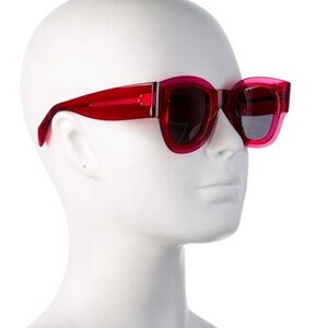 CÉLINE Zoe Women's Square Pink Sunglasses